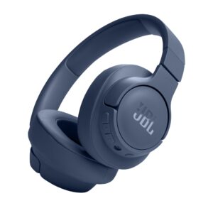 JBL Tune 720BT, Auriculares inalámbricos Bluetooth, Cableado, 76h (Azul) · JBLT720BTBLUAM