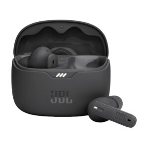 JBL Tune Beam, Auriculares inalámbricos Bluetooth con micrófono, ANC, 48h (Negro) · JBLTBEAMBLKAM