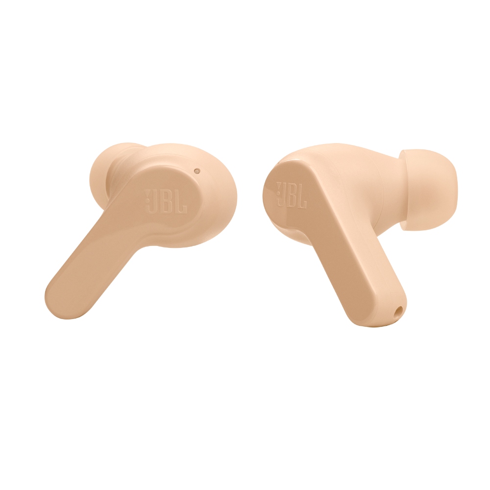 JBL Vibe Beam, Auriculares inalámbricos bluetooth con micrófono, 32h (Beige) · JBLVBEAMBEGAM