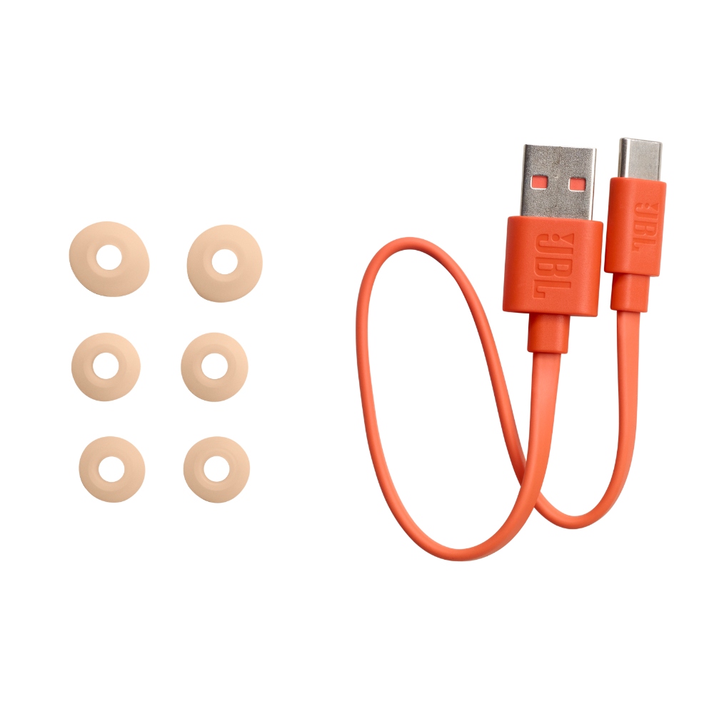 JBL Vibe Beam, Auriculares inalámbricos bluetooth con micrófono, 32h (Beige) · JBLVBEAMBEGAM