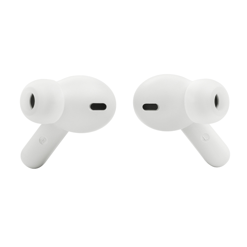 JBL Vibe Beam, Auriculares inalámbricos bluetooth con micrófono, 32h (Blanco) · JBLVBEAMWHTAM