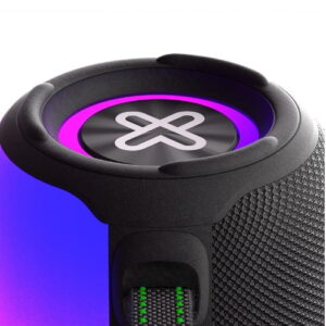 Klip Xtreme ZoundFire, Parlante Inalámbrico Portátil, Bluetooth, LED Flame Lights, microSD, Waterproof IPX6, 7hr, 12 watts · KBS-250BK