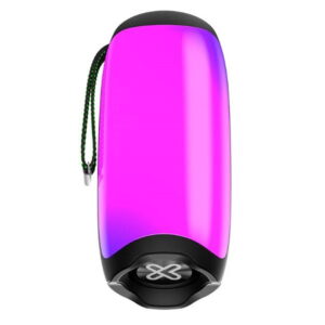 Klip Xtreme ZoundFire Pro, Parlante Inalámbrico Portátil, Bluetooth, LED Flame Lights, microSD, Waterproof IPX6, 11hr, 16 watts · KBS-350BK