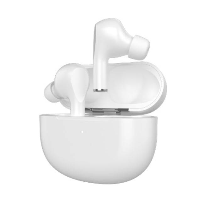 Klip Xtreme - True wireless earphones - Para Home audio / Para Portable electronics / Para Tablet / Para Cellular phone - Wireless - Wls Charging - 21h · KTE-250WH