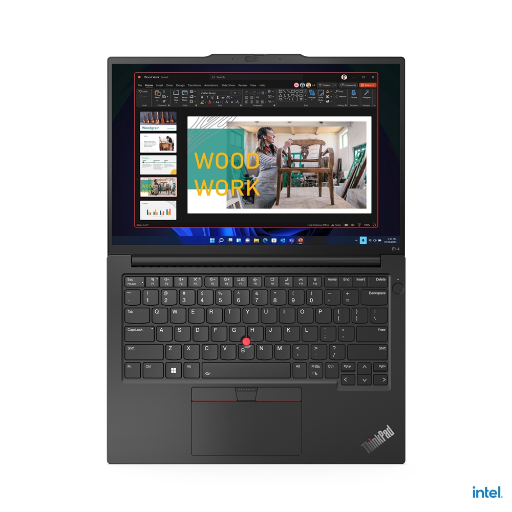 Lenovo ThinkPad E14 G5, Laptop 14″ WUXGA, Intel Core i7-1355U, 16GB Ram, 512GB SSD, W11 Pro, Teclado español, Graphite Black · 21JL000SFJ