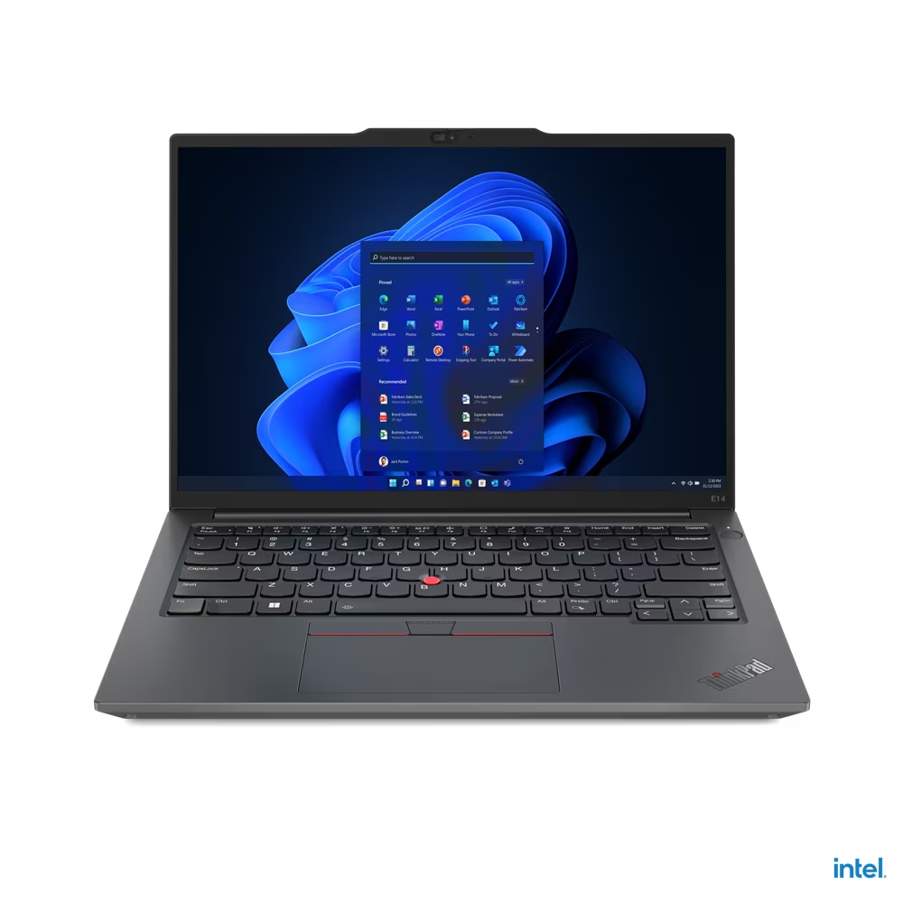 Lenovo ThinkPad E14 G5, Laptop 14″ WUXGA, Intel Core i7-1355U, 16GB Ram, 512GB SSD, W11 Pro, Teclado español, Graphite Black · 21JL000SFJ