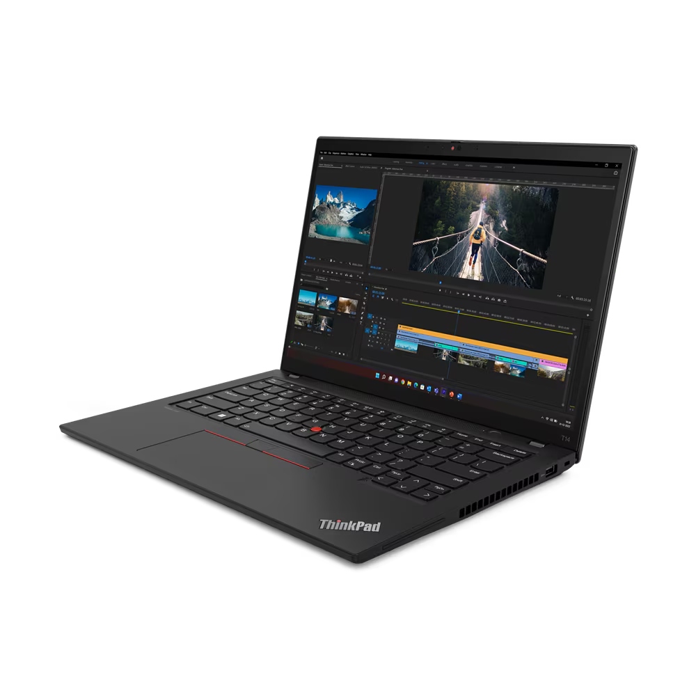 Lenovo ThinkPad T14 G4, Laptop 14″WUXGA IPS, Intel Core i7-1355U, 16GB Ram, 1TB SSD, W11 Pro, Teclado retroiluminado Español, Thunder Black · 21HE001QFJ