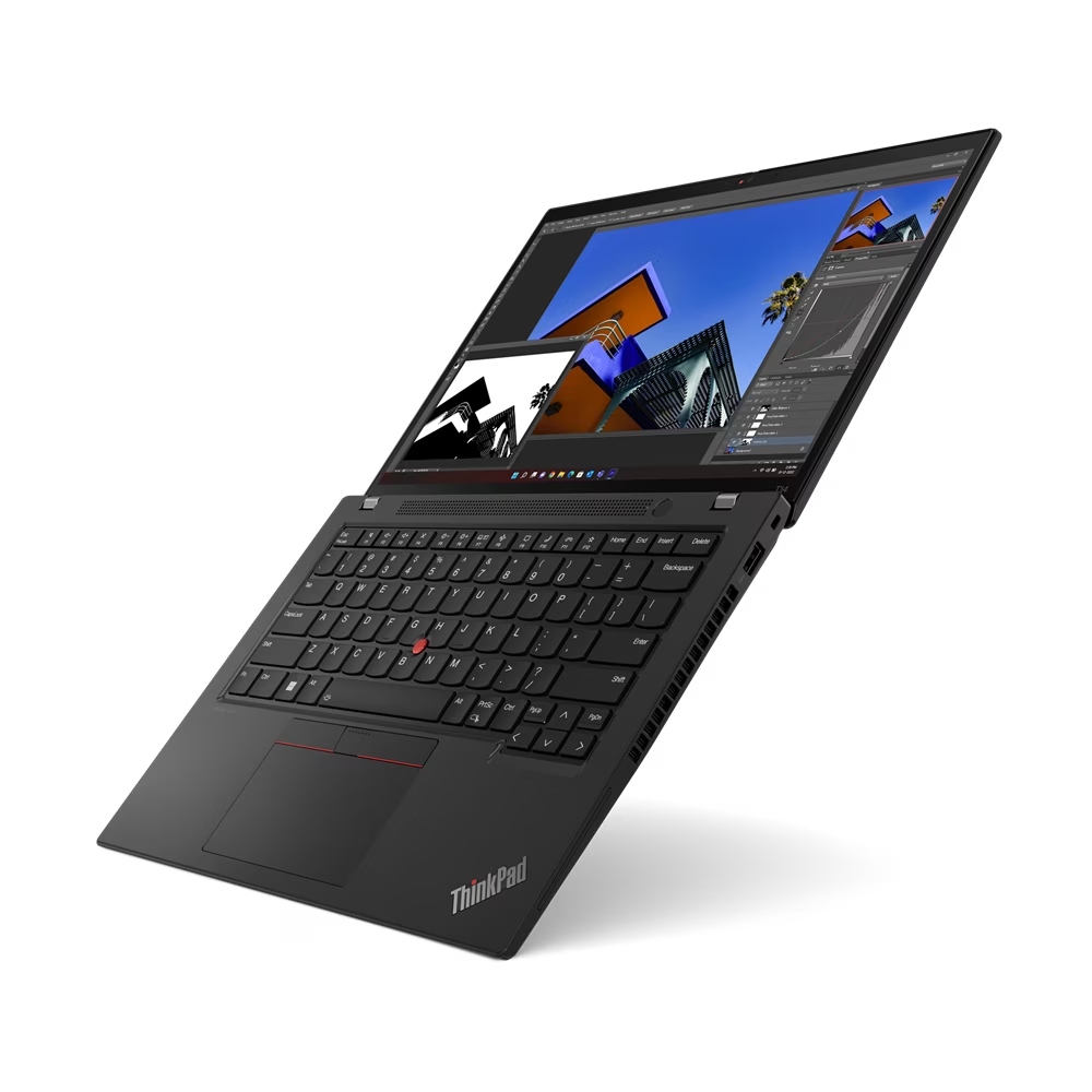Lenovo ThinkPad T14 G4, Laptop 14″WUXGA IPS, Intel Core i7-1355U, 16GB Ram, 1TB SSD, W11 Pro, Teclado retroiluminado Español, Thunder Black · 21HE001QFJ