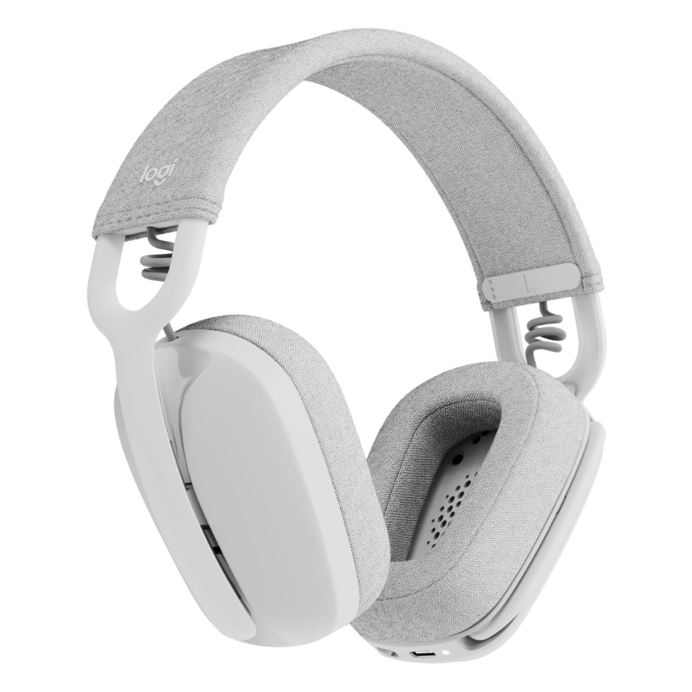 Logitech Zone Vibe 100, Auriculares inalámbricos Bluetooth, Blanco · 981-001218