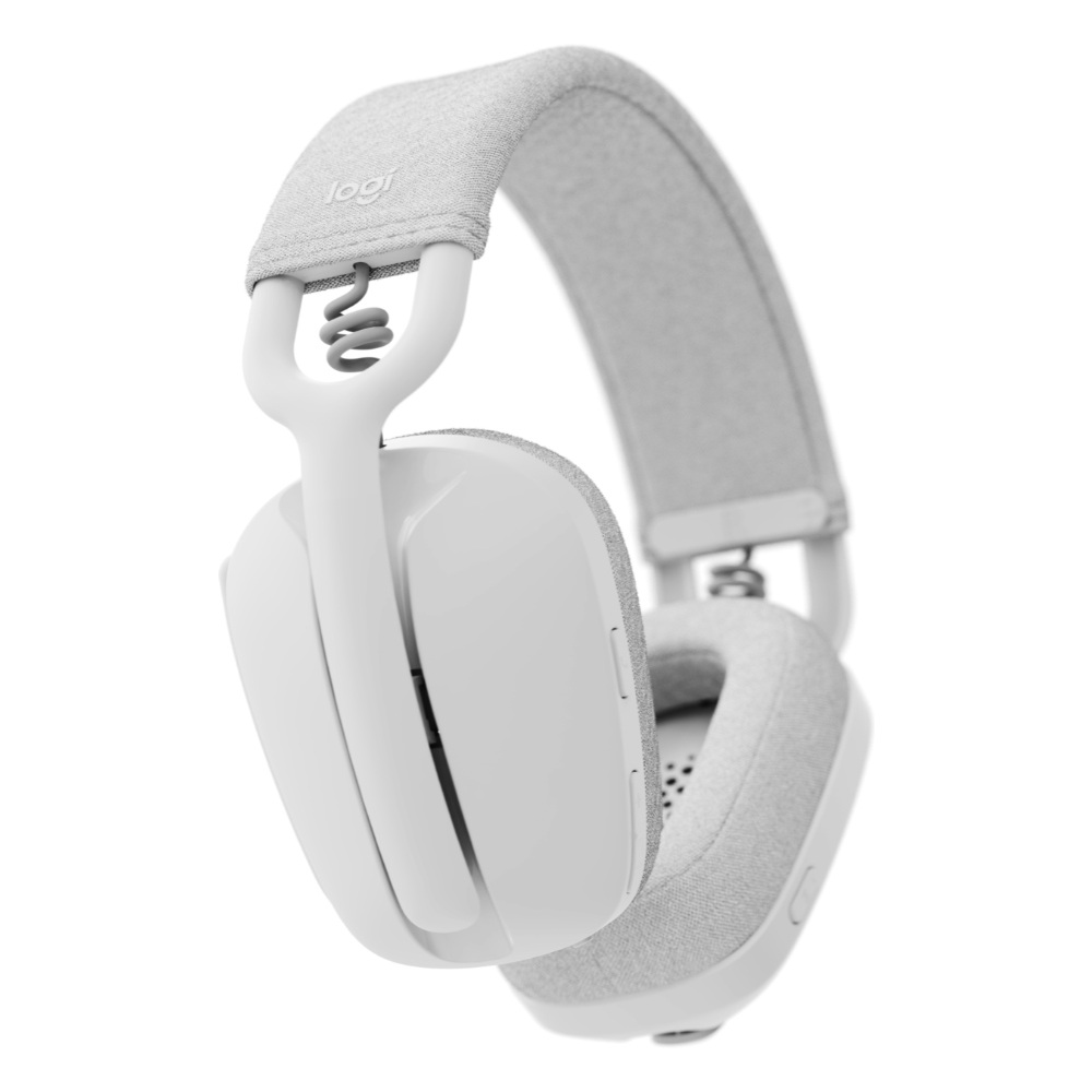 Logitech Zone Vibe 100, Auriculares inalámbricos Bluetooth, Blanco · 981-001218