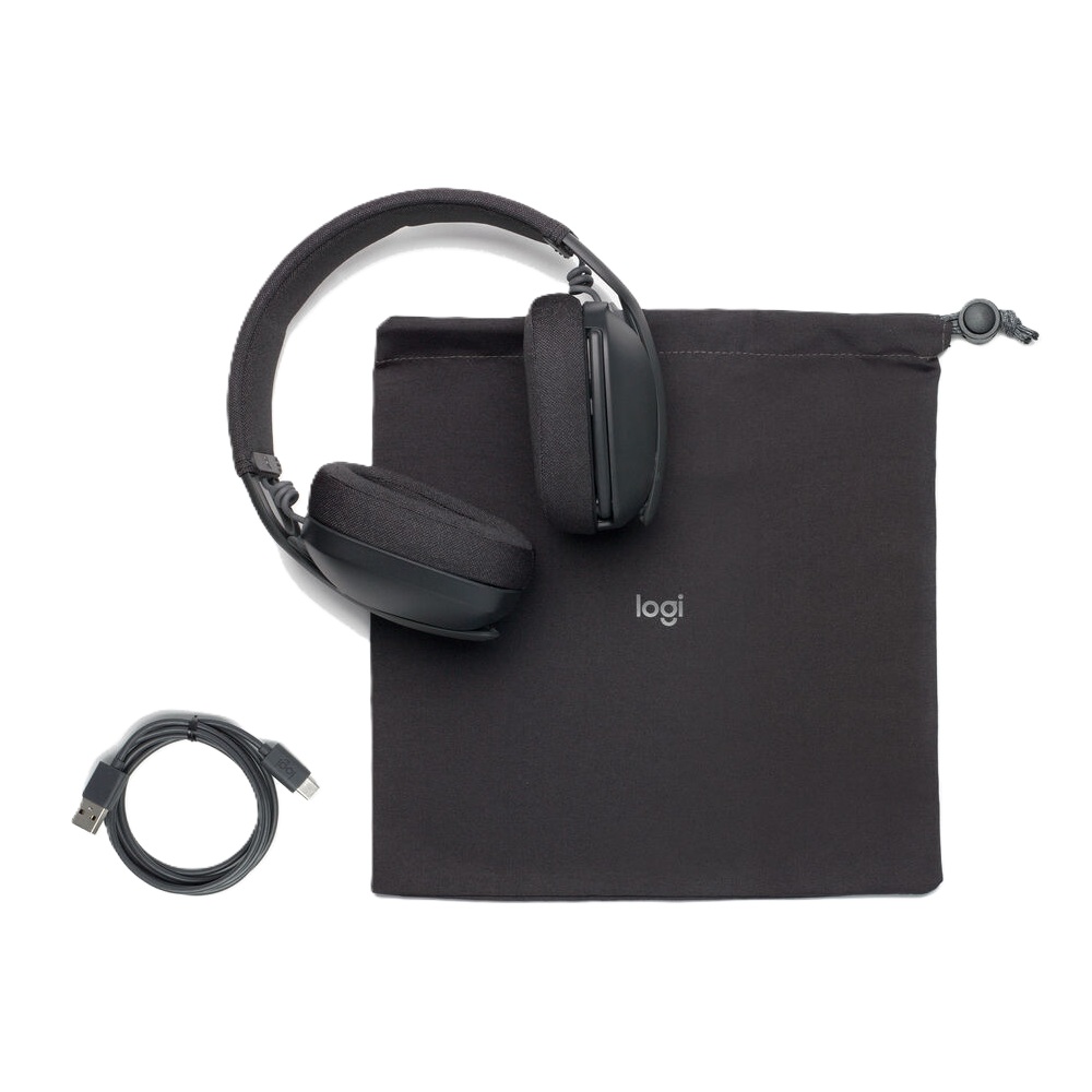 Logitech Zone Vibe 100, Auriculares inalámbricos Bluetooth, Grafito · 981-001214