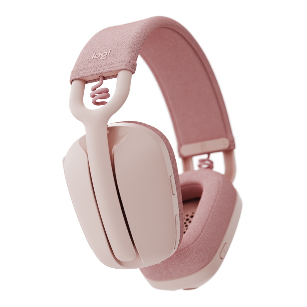 Logitech Zone Vibe 100, Auriculares inalámbricos Bluetooth, Rosa · 981-001223