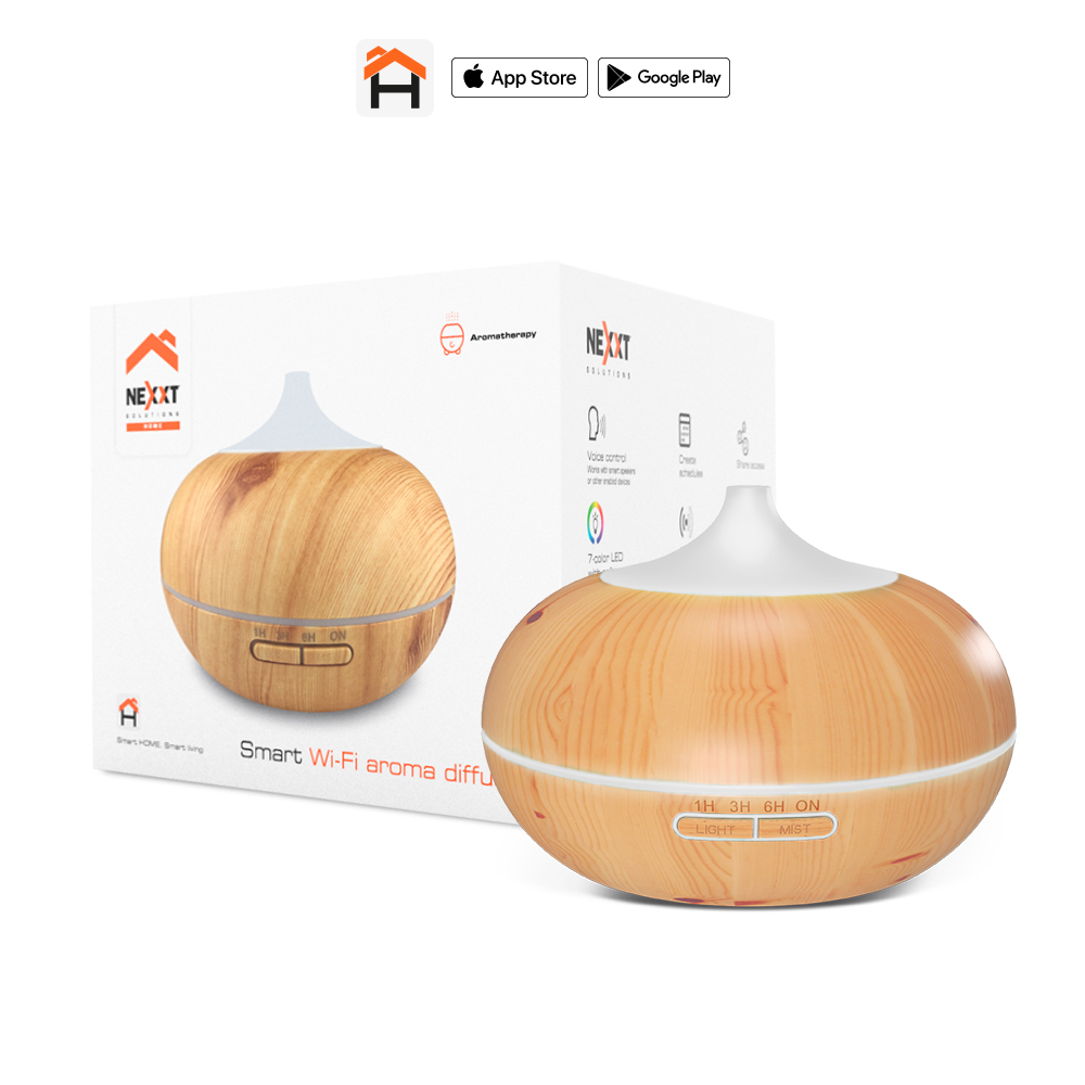 Nexxt Home, Difusor de aroma, Wi-Fi, LED · NHA-A600
