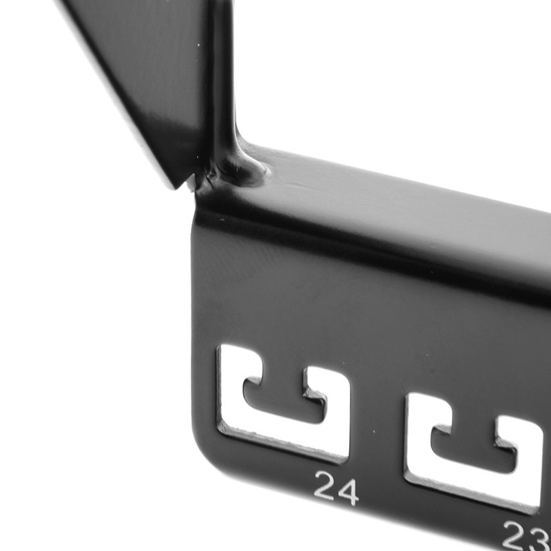 Nexxt Infraestructura, Patch Panel para Montaje en Rack Cat.6A, 1U 19″, 24 puertos, Modular, Blindado y marco tipo keystone · NAW-PNEL6A24