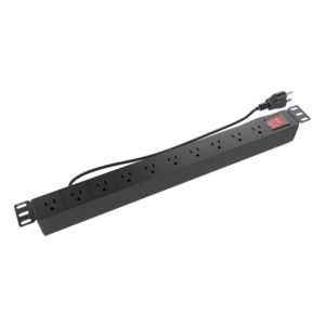 Nexxt Infraestructura, Regleta Montaje en Rack, 9 Salidas, 125VCA, 15A · NPD-11U9N15A