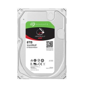 Seagate IronWolf, Disco duro para NAS 8 TB de 3.5″, SATA 6Gb/s, 256MB Cache · ST8000VN004