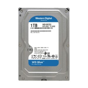 Western Digital Blue, Disco duro HDD interno 1 TB de 3.5", 7200rpm, SATA III 6 Gb/s, 64MB Cache · WD10EZEX