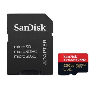 SanDisk Extreme Pro, Tarjeta de memoria microSDXC de 256 GB · SDSQXCD-256G-GN6MA