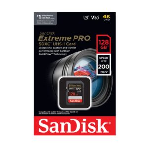 SanDisk Extreme Pro, Tarjeta de memoria SDXC de 128 GB · SDSDXXD-128G-GN4IN