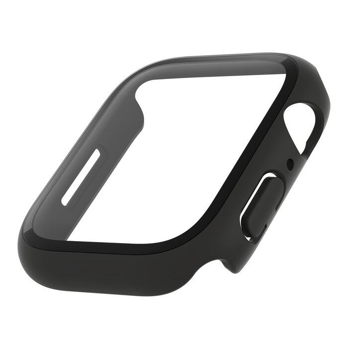 Belkin ScreenForce TemperedCurve 2 en 1 para Apple Watch 9/8/7/6/5/4/SE (40 mm, 41 mm), Negro · OVG004zzBK-REV
