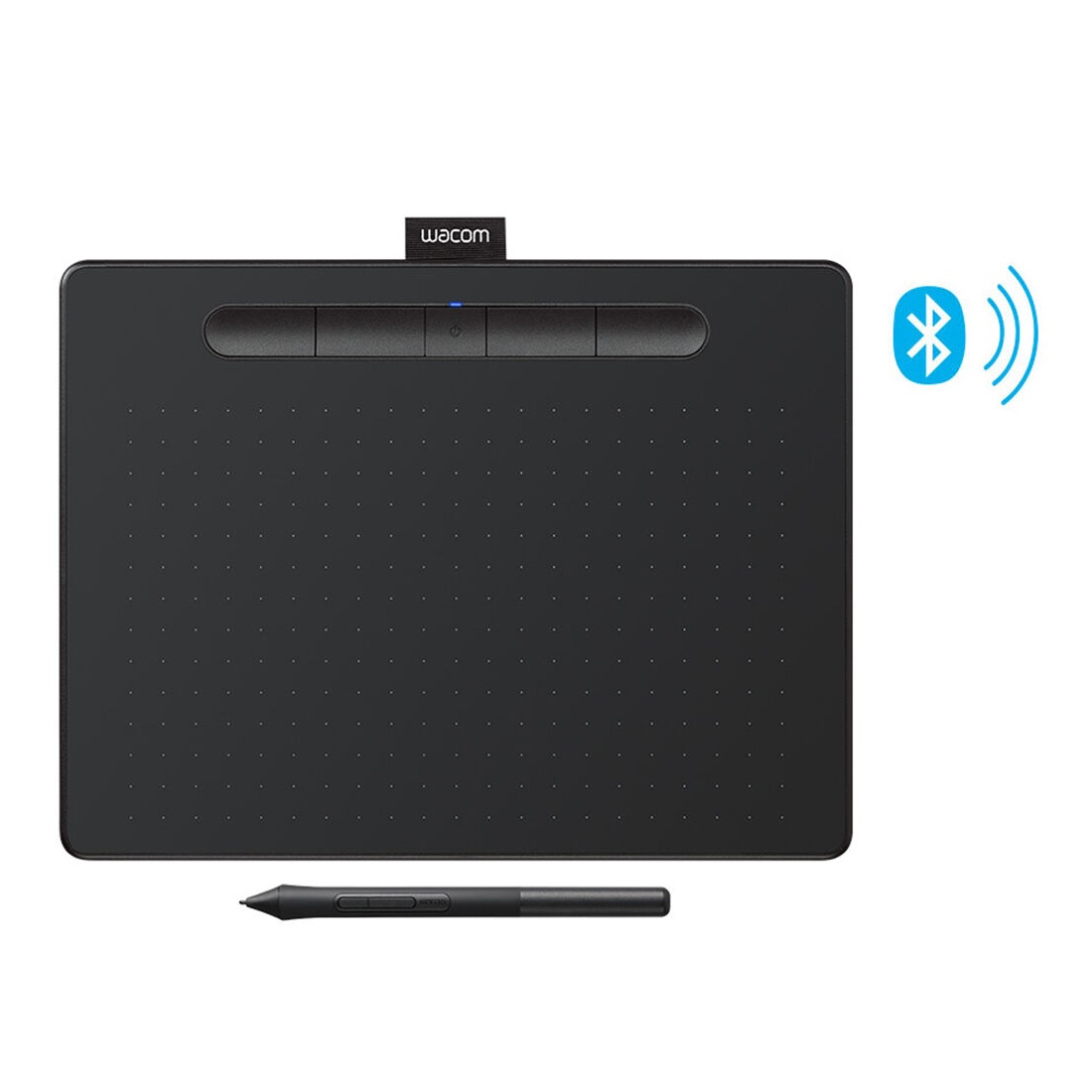 Wacom Intous Basic Medium, Tableta digital creativa (mediana 8.5 x 5.3″), USB, Bluetooth · CTL6100WLK0