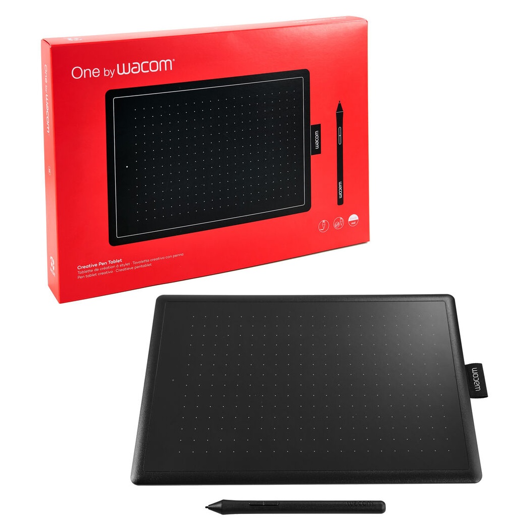 Wacom One by Wacom, Tableta digital creativa (mediana 8,5 x 5,3″) · CTL672K1A