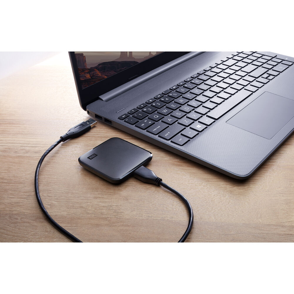 Western Digital Elements SE, Disco Duro Externo portátil de 480 GB SSD, USB 3.0 · WDBAYN4800ABK-WESN