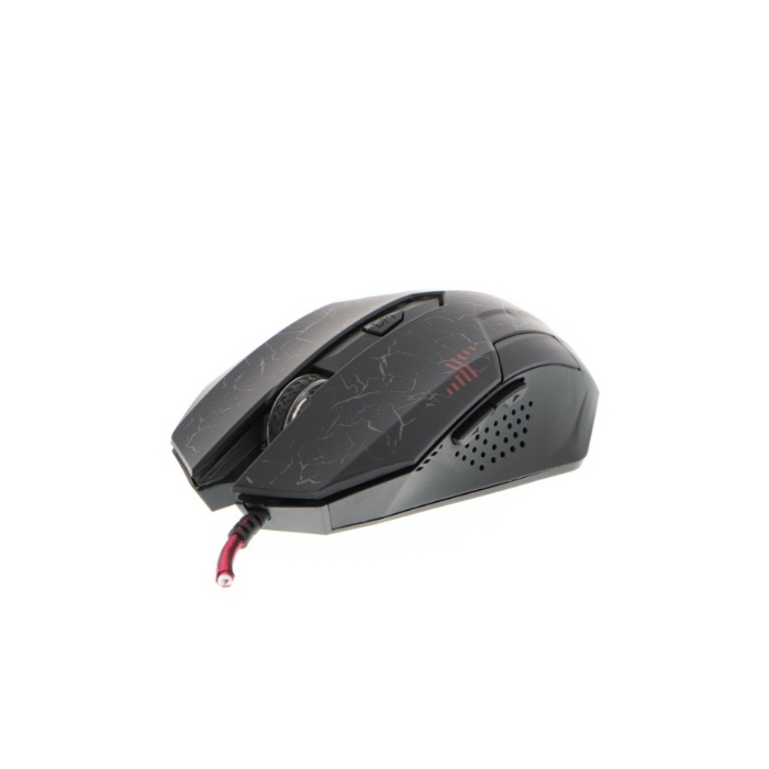 Xtech Bellixus, Mouse Gaming 6 botones, Cableado USB, Óptico 2400 dpi, LED, Negro · XTM-510