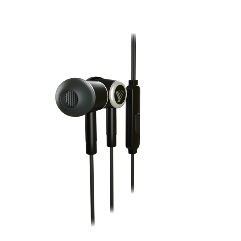 Xtech Edición Black Panther, Audífonos con control en línea y micrófono, Cableado 3.5mm · XTE-M100BP