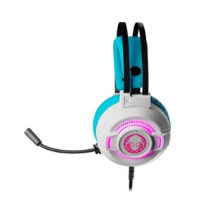 Xtech Edición Ghost Spider, Audífonos Gaming cableado 3.5mm, PC, Blanco · XTH-M565SG