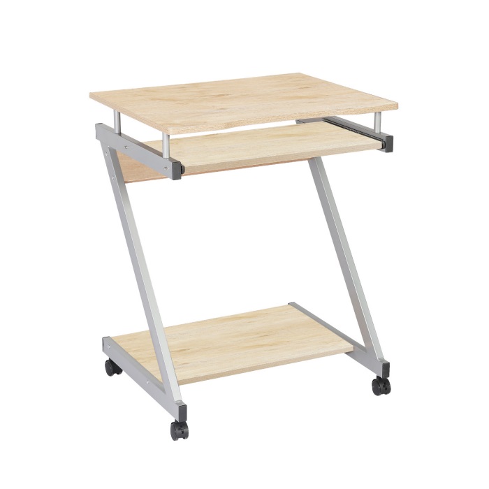 Xtech, Escritorio para computadora con bandeja deslizable, 25kg, Beige · XTF-CD191