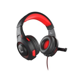 Xtech Ixion, Audífonos Gaming cableado 3.5mm, PC, Negro · XTH-541