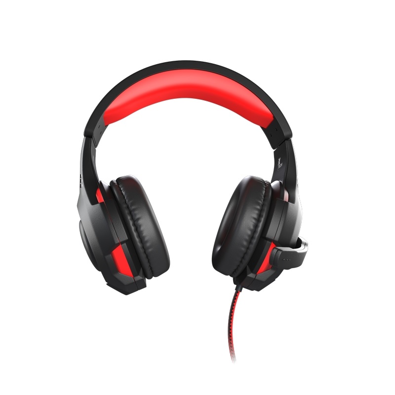 Xtech Ixion, Audífonos Gaming cableado 3.5mm, PC, Negro · XTH-541