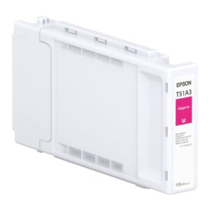Epson T51A, Cartucho de Tinta UltraChrome XD3 para SureColor, 110 ml, Magenta · T51A320