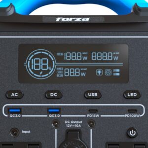 Forza Titan Series, Generador eléctrico de baterías LMFP de 700W, 120 V · FPP-T700