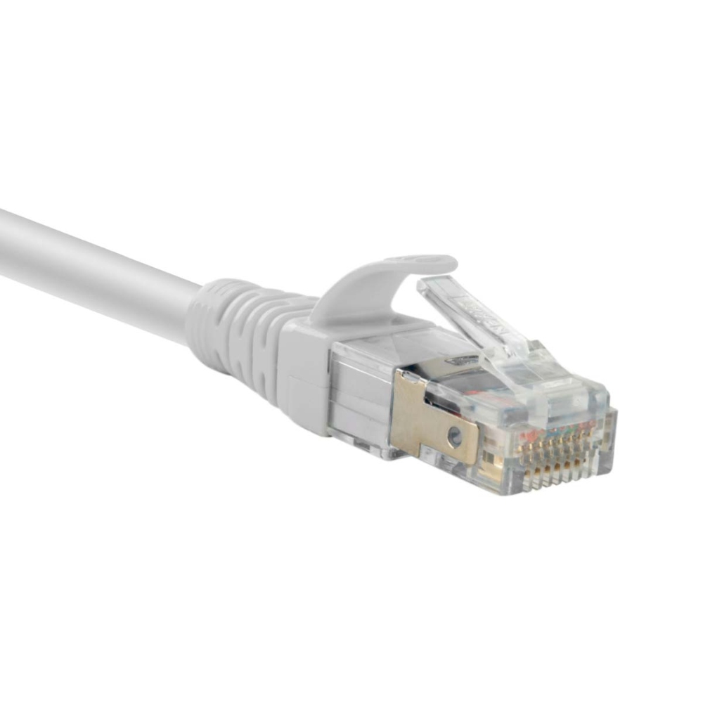 Nexxt Infraestructura, Cable Patch Cord Cat.6a, S/FTP, Multifilar, 7 ft, Tipo LSZH, Gris · NAB-PCS6A7FGR