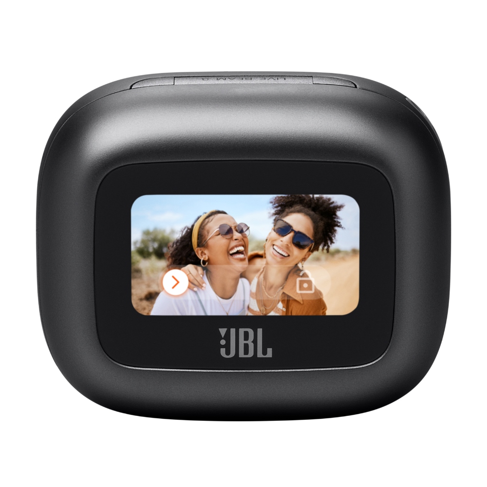 JBL Live Beam 3, Auriculares inalámbricos Bluetooth con micrófono, ANC, 48h (Negro) · JBLLIVEBEAM3BLKAM
