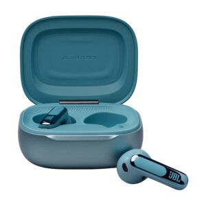 JBL Live Flex 3, Auriculares inalámbricos Bluetooth con micrófono, ANC, 50h (Azul) · JBLLIVEFLEX3BLU