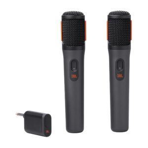 JBL PartyBox Wireless Mic, Dos micrófonos inalámbricos · JBLPBWIRELESSMICAM