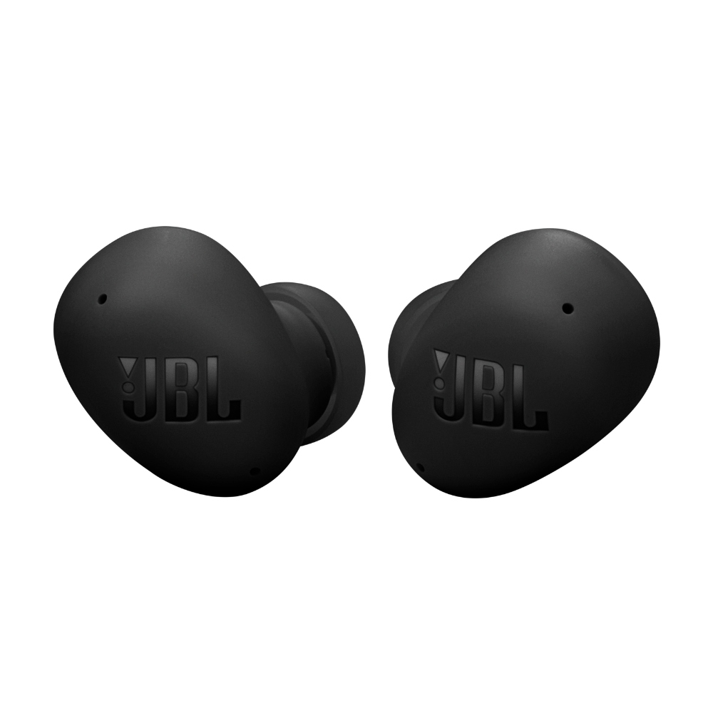 JBL Vibe Buds 2, Auriculares inalámbricos Bluetooth con micrófono, ANC, 40h (Negro) · JBLVBUDS2BLKAM