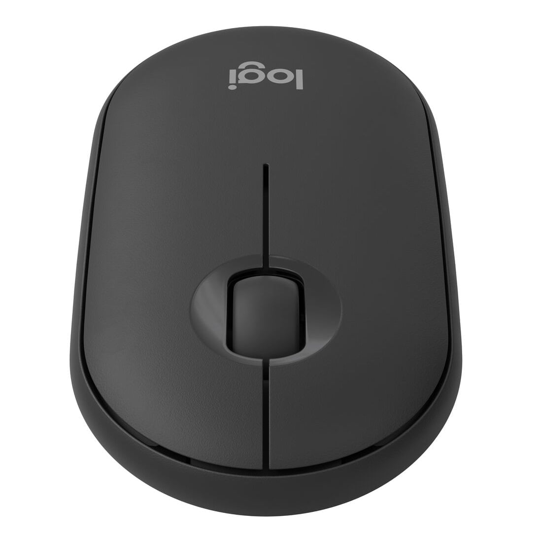 Logitech Pebble 2 M350S, Mouse Inalámbrico Bluetooth, Óptico, Silent Touch, 4000 Dpi, Grafito · 910-007049