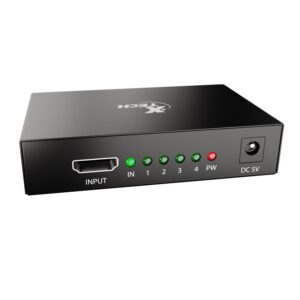 Xtech, Splitter HDMI 1x Entrada y 4x salidas · XHA-420
