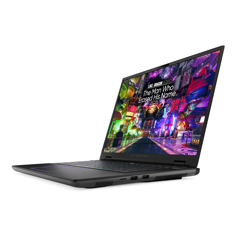Dell Alienware m16 R2, Laptop 16″ Quad HD+ de 240Hz, Intel Ultra 7 155H, NVIDIA GeForce RTX 4050 (6GB), 16GB DDR5, 1 TB SSD, W11 Home, Teclado español RGB, Negro · G07YY