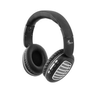 Xtech Palladium, Audífonos inalámbricos Bluetooth con micrófono, 3.5mm, Negro/Dorado · XTH-630SV