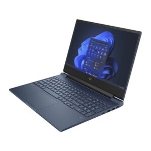 HP Victus 15-fa0022la, Laptop Gaming 15.6″ FHD IPS 144 Hz, Intel Core i5-12450H, NVIDIA GeForce RTX 3050 (4GB), 16GB Ram, 512GB SSD, W11 Home, Teclado español retroiluminado, Azul intenso · A14LDLA#ABM
