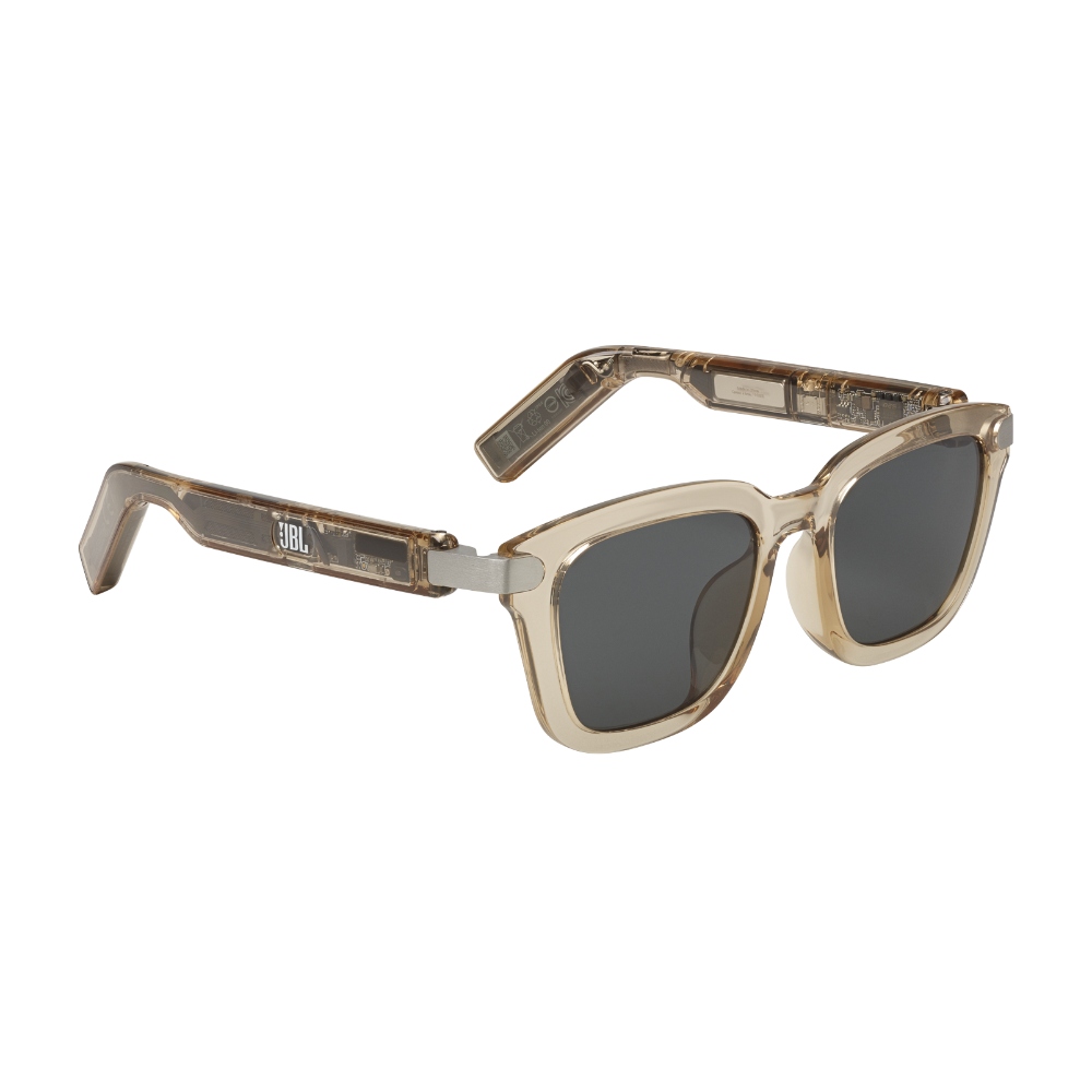 JBL Soundgear Frames Square, Gafas de sol con altavoz, Bluetooth, 8h (Amber) · JBLSNDGEARFMSSABR
