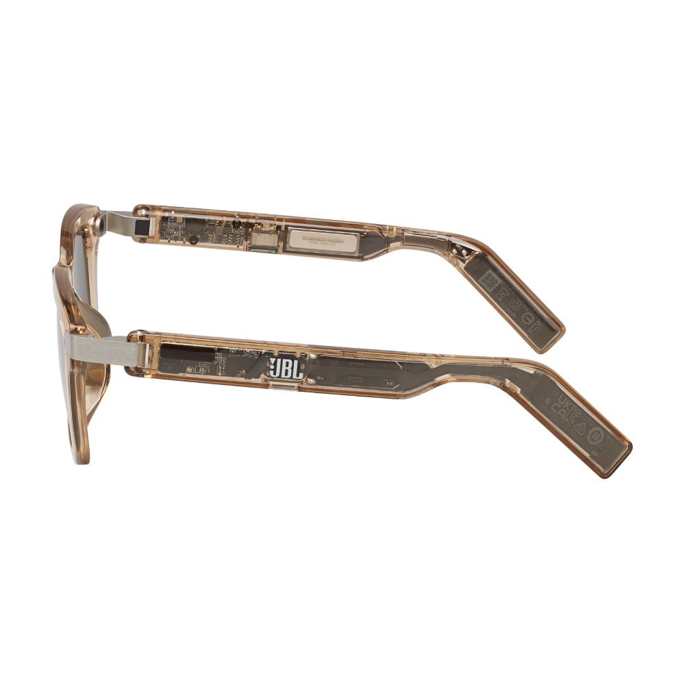 JBL Soundgear Frames Square, Gafas de sol con altavoz, Bluetooth, 8h (Amber) · JBLSNDGEARFMSSABR