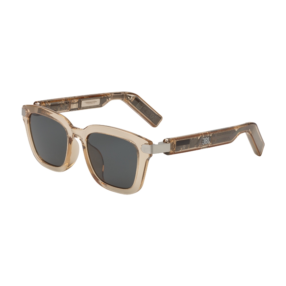 JBL Soundgear Frames Square, Gafas de sol con altavoz, Bluetooth, 8h (Amber) · JBLSNDGEARFMSSABR