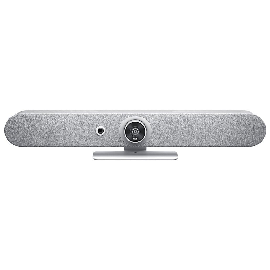 Logitech Rally Bar Mini, Barra de video conferencia Mini Todo-en-Uno, Blanco · 960-001348