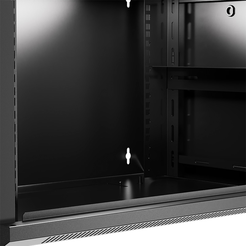 Nexxt Infraestructura, Gabinete de pared fijo 9U 19″, Ensamblado, 600X450mm, 60kg · NEC-F9U64B